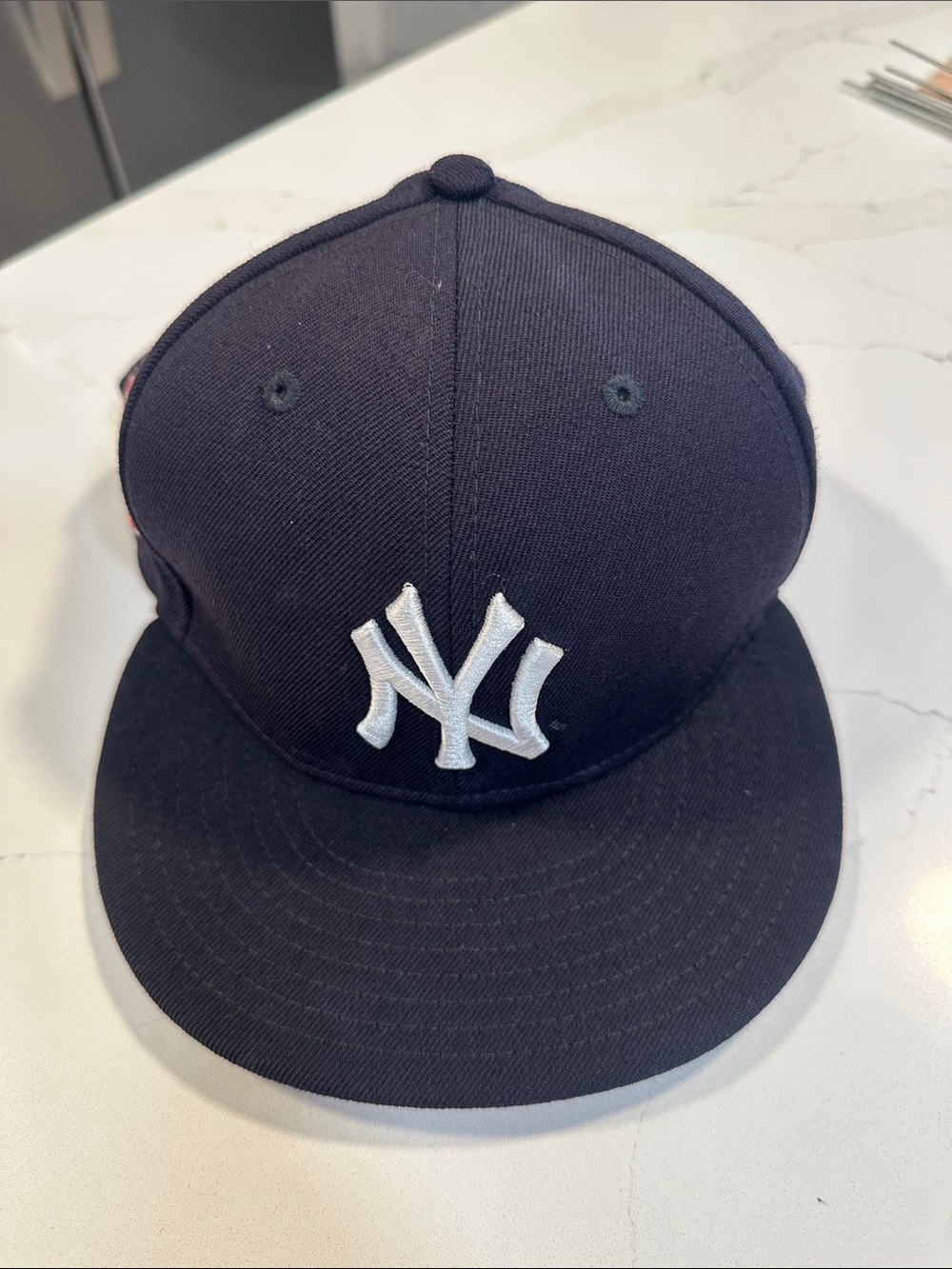 New Era Navy and White New York Yankees Cap